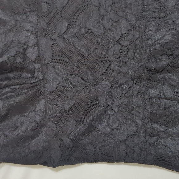 Guess Army Blanca Lace Choker Mini Dress, Color Black Size XS - Picture 6 of 15